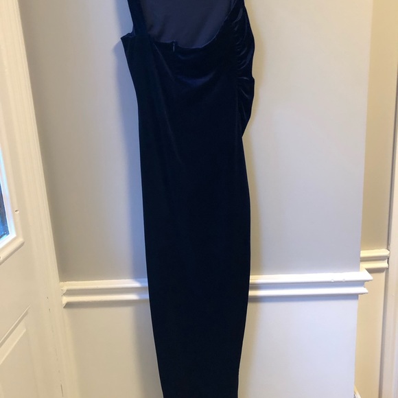 Velvet gown. Would be a great thrifty option for prom or a wedding. - Picture 3 of 8